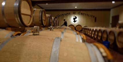 Domaine de Chevalier Fasskeller